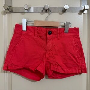 American Eagle Shorts - Super Stretch X Shortie Red
